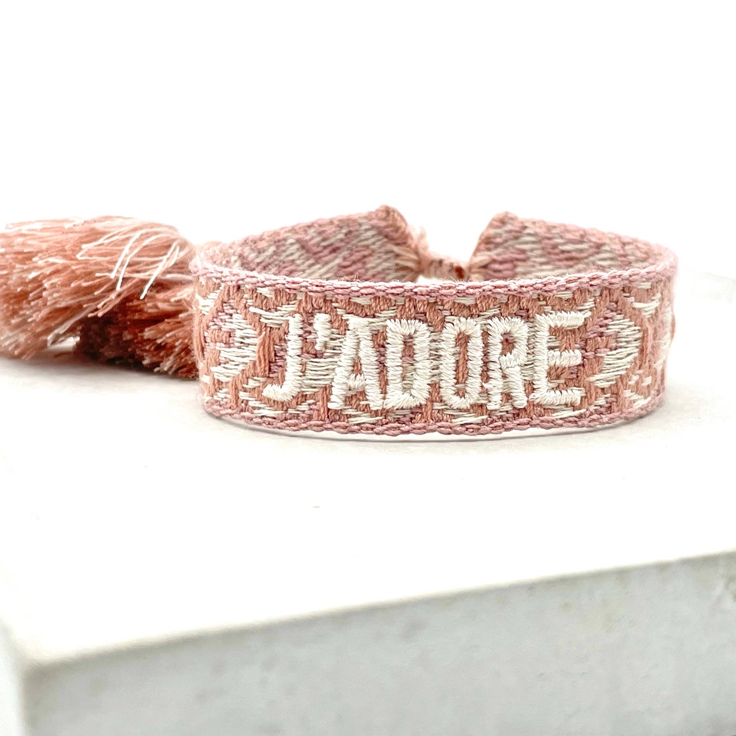 Woven Embroidered Statement Bracelets