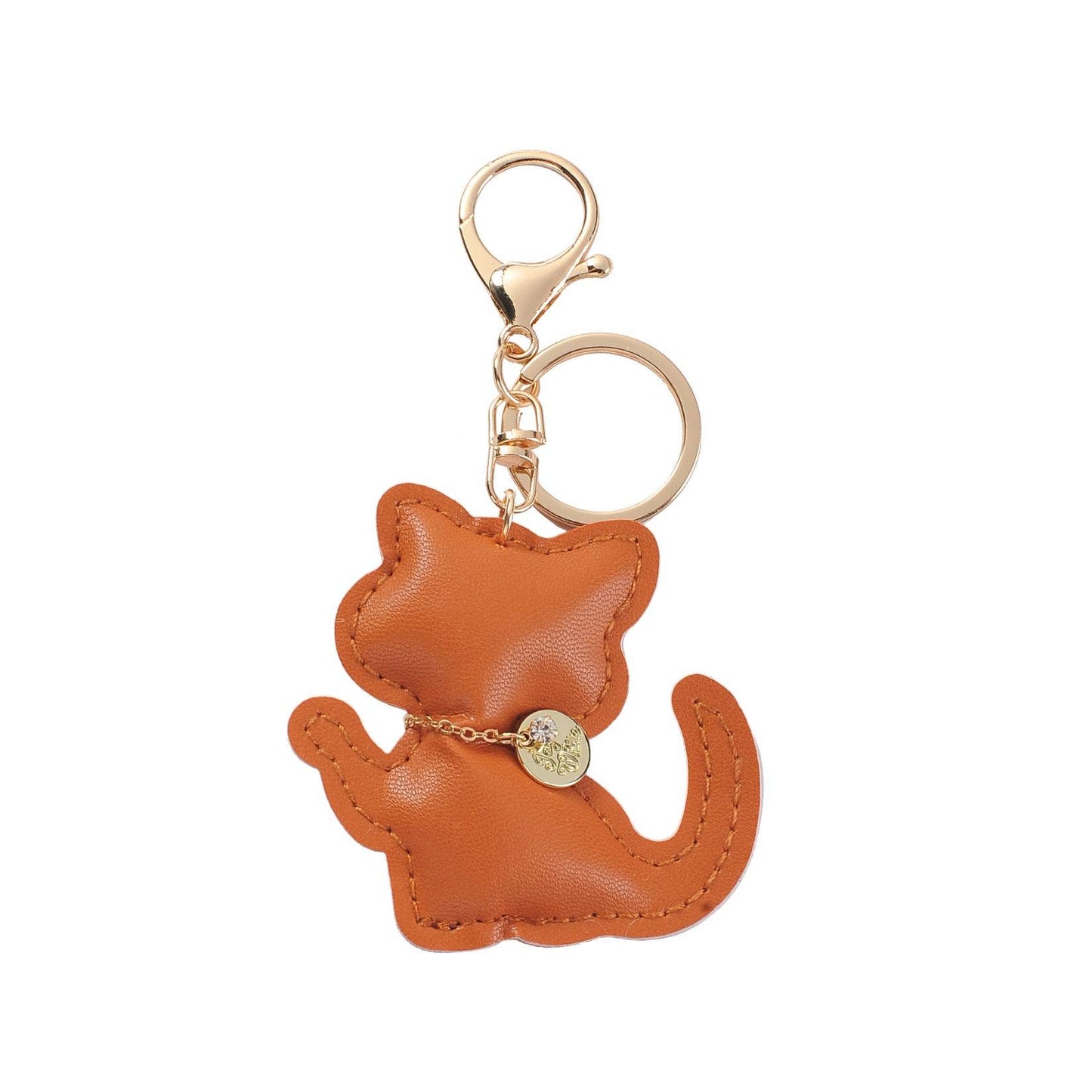 Kitty Keychain Handbag Charm