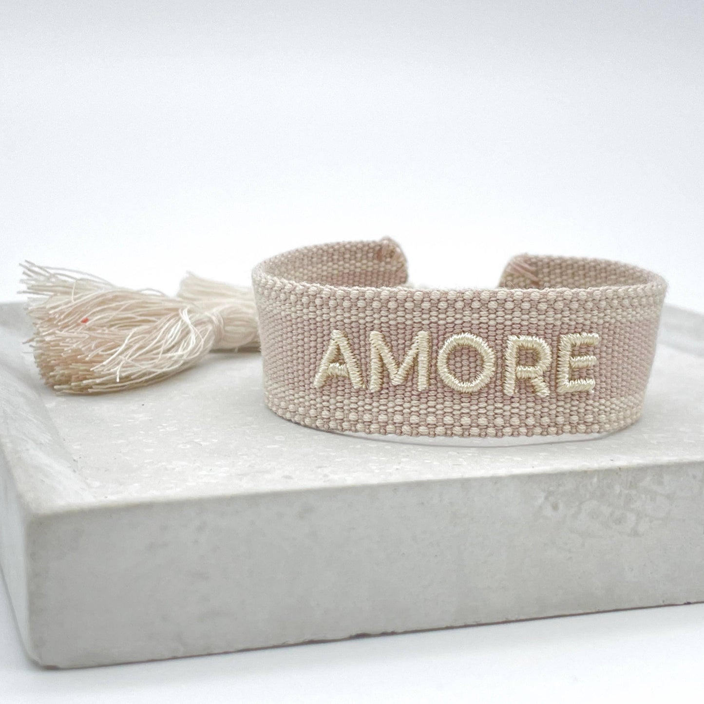 Woven Embroidered Statement Bracelets