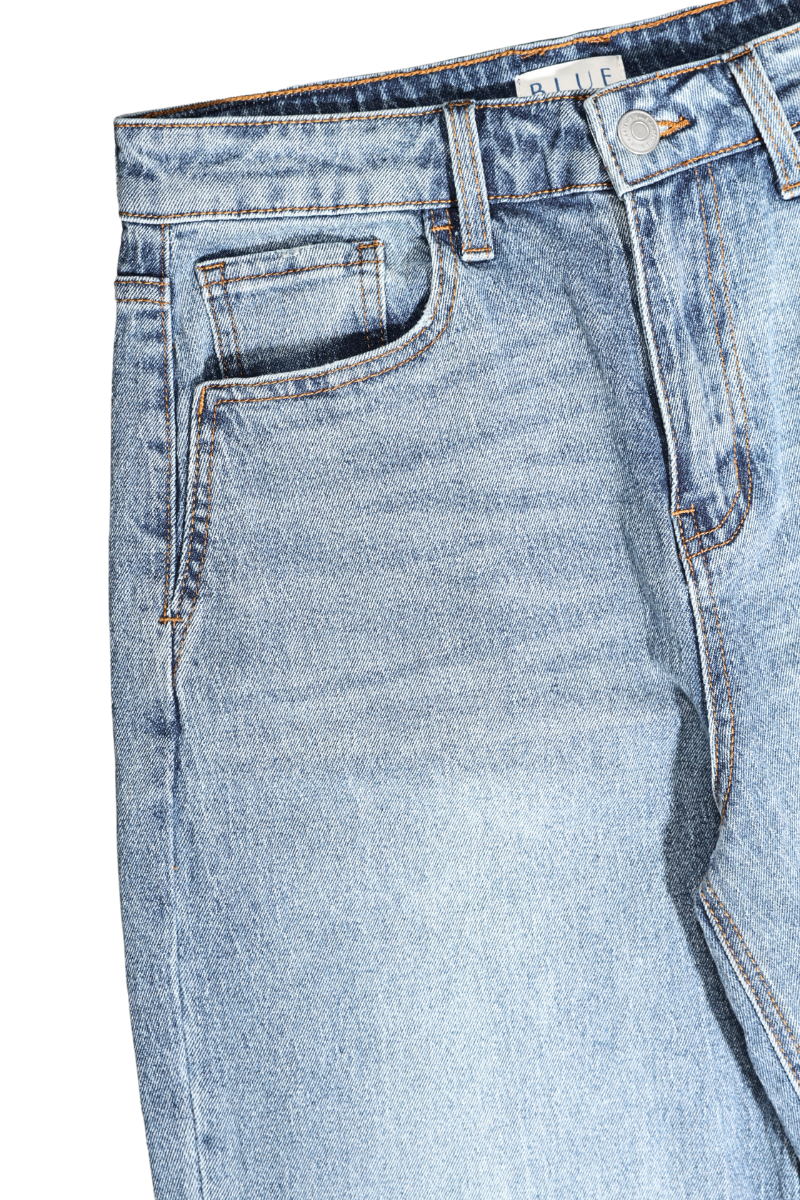 BLUE By Artemis Slim High Rise 90's Straight Jeans