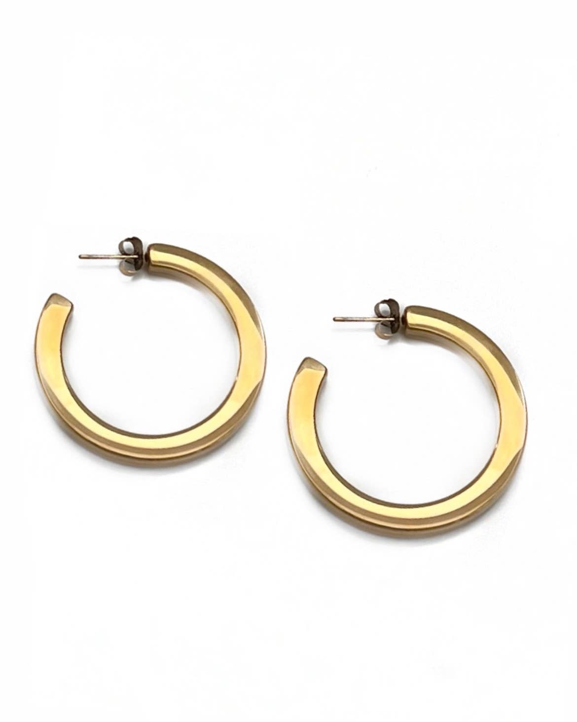 Eilish Everyday Gold Hoops