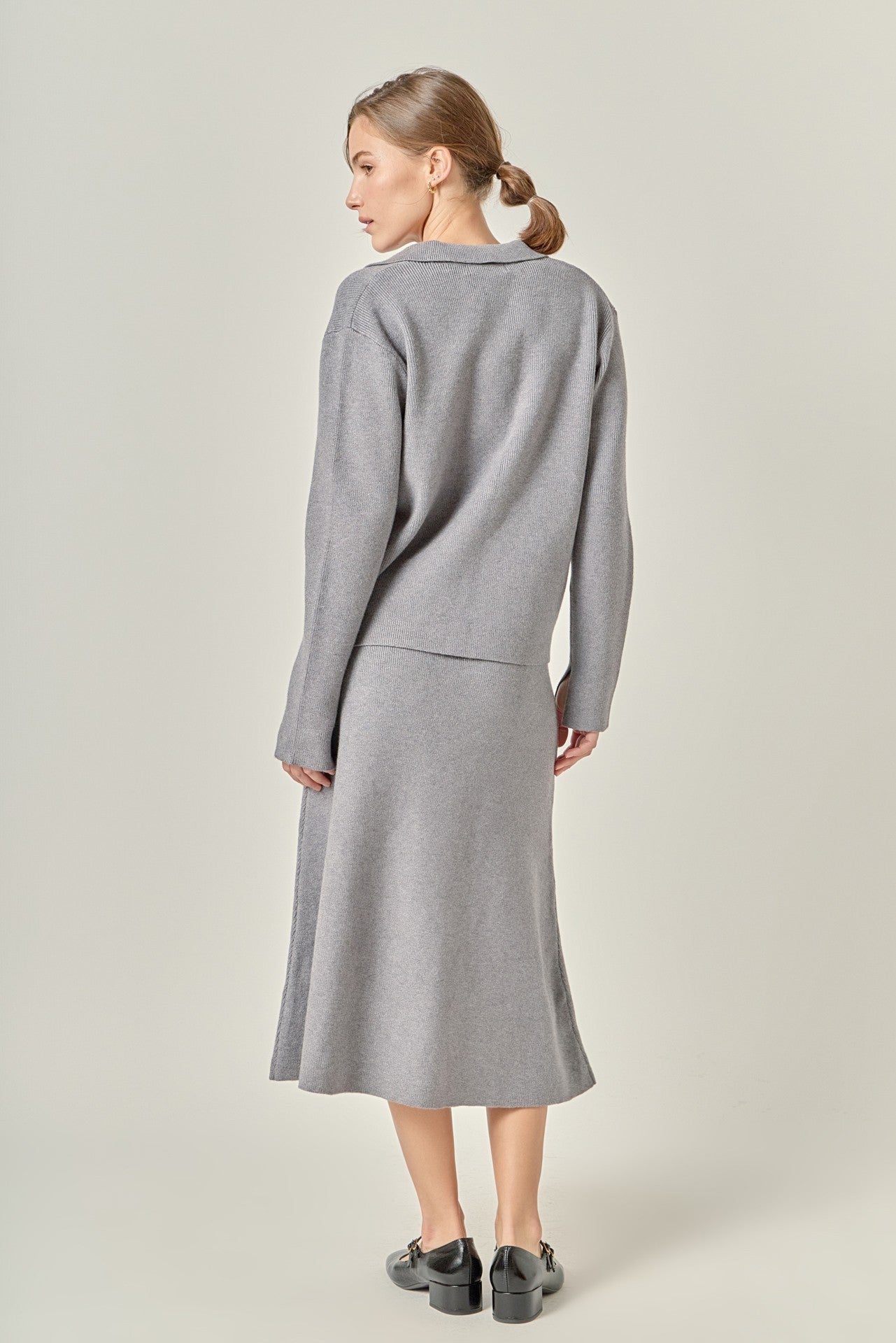Knit Midi Skirt