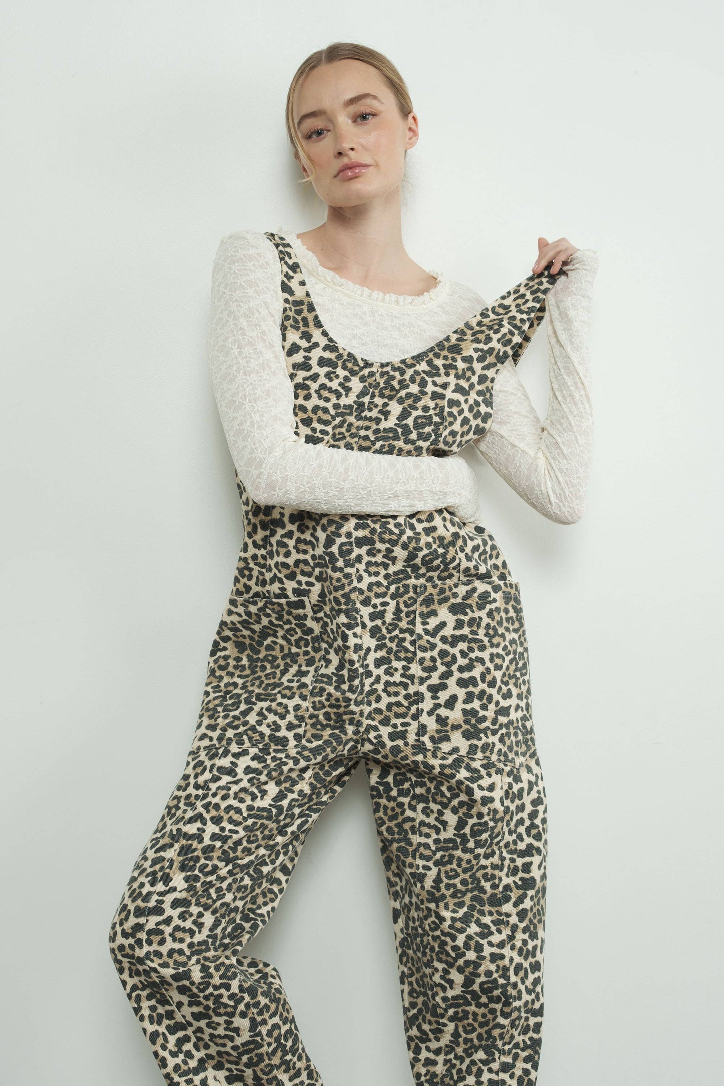 Leopard Print Jumpsuit