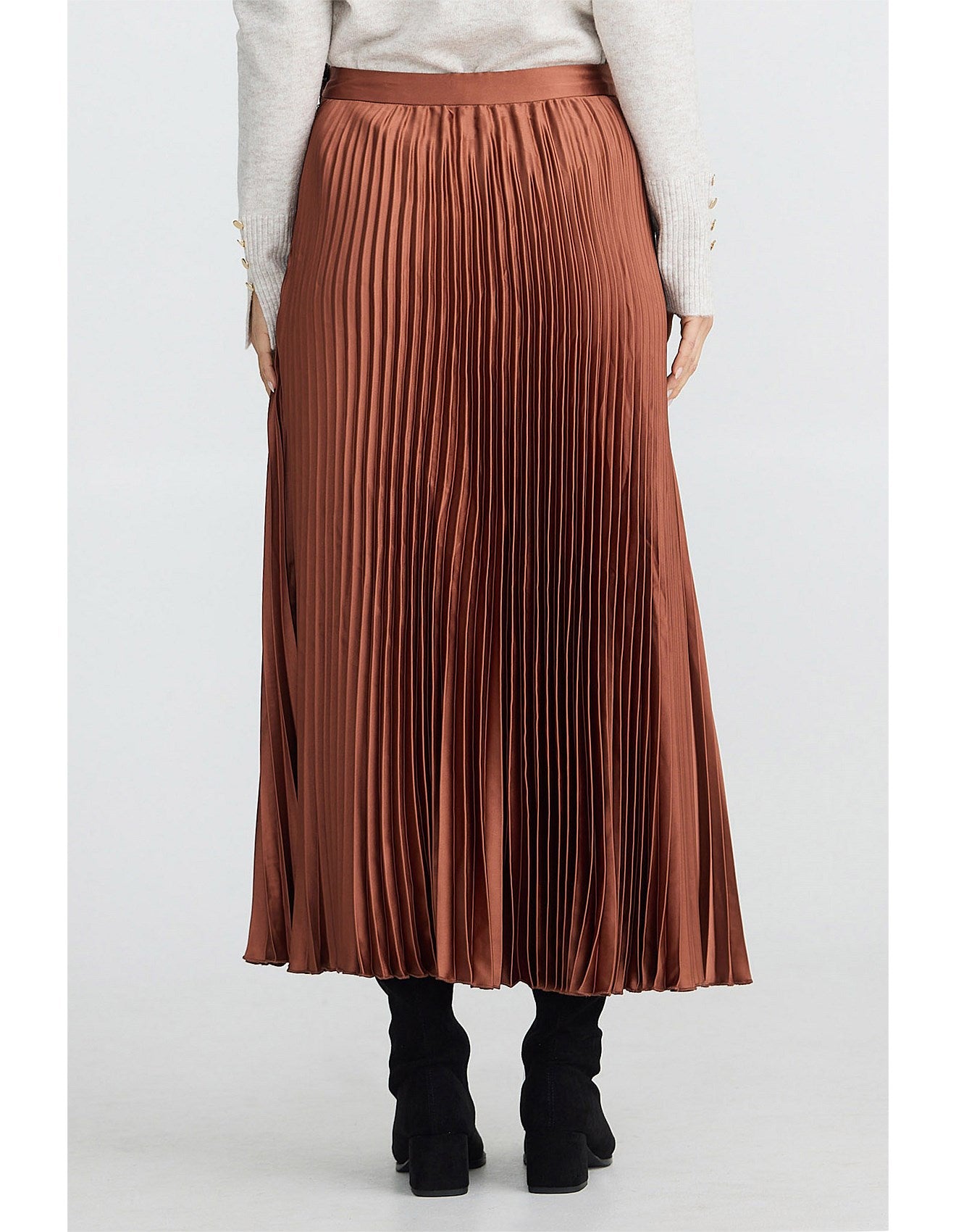 Identity Pleated Skirt