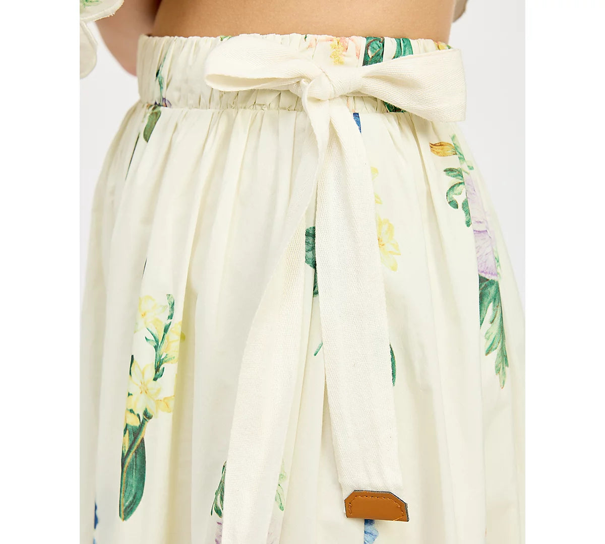 Ashley Belted Midi Skirt