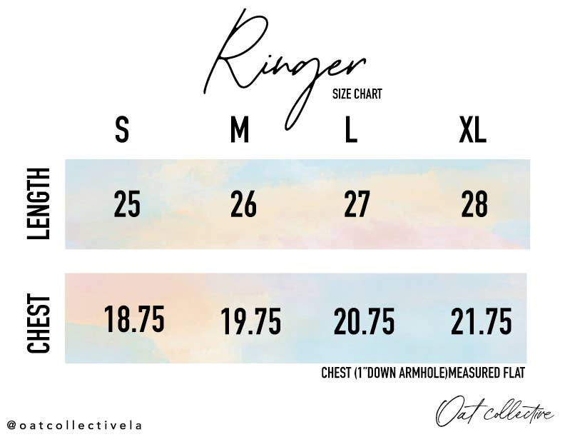 SUNDAY FUNDAY Ringer Graphic T-Shirt