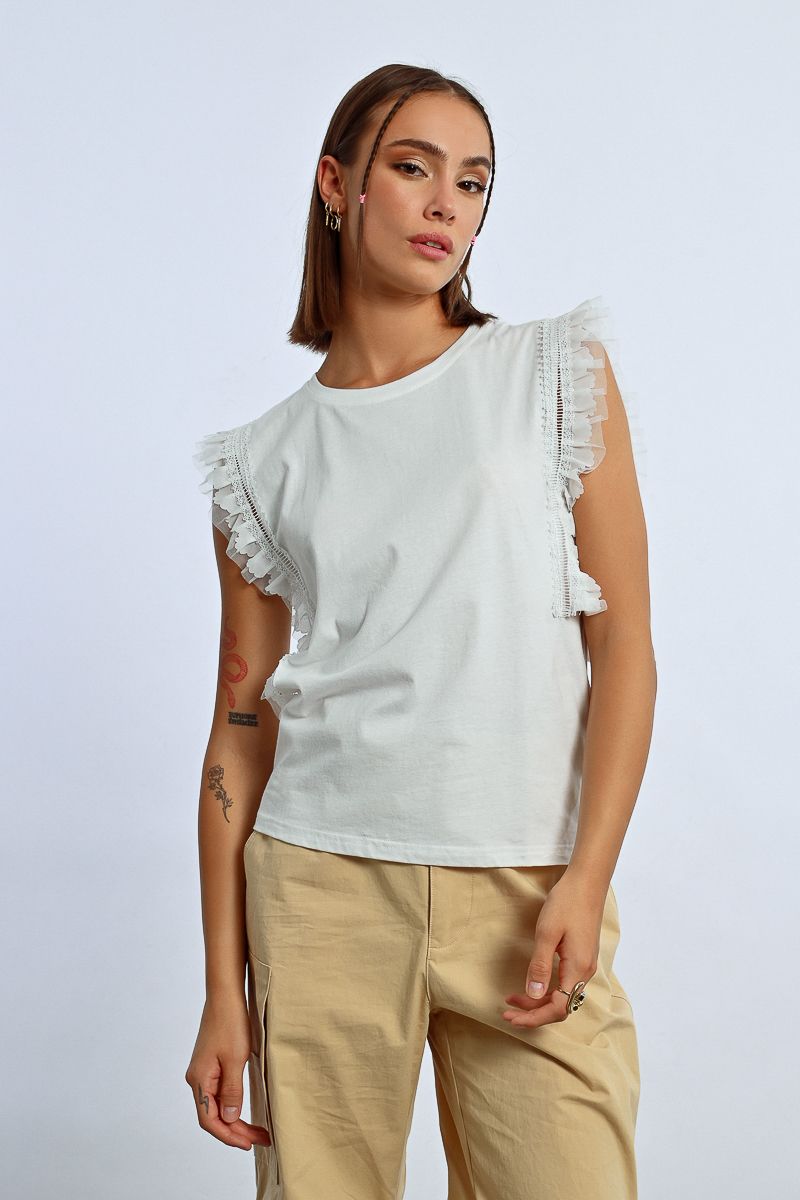 Ruffle Tee