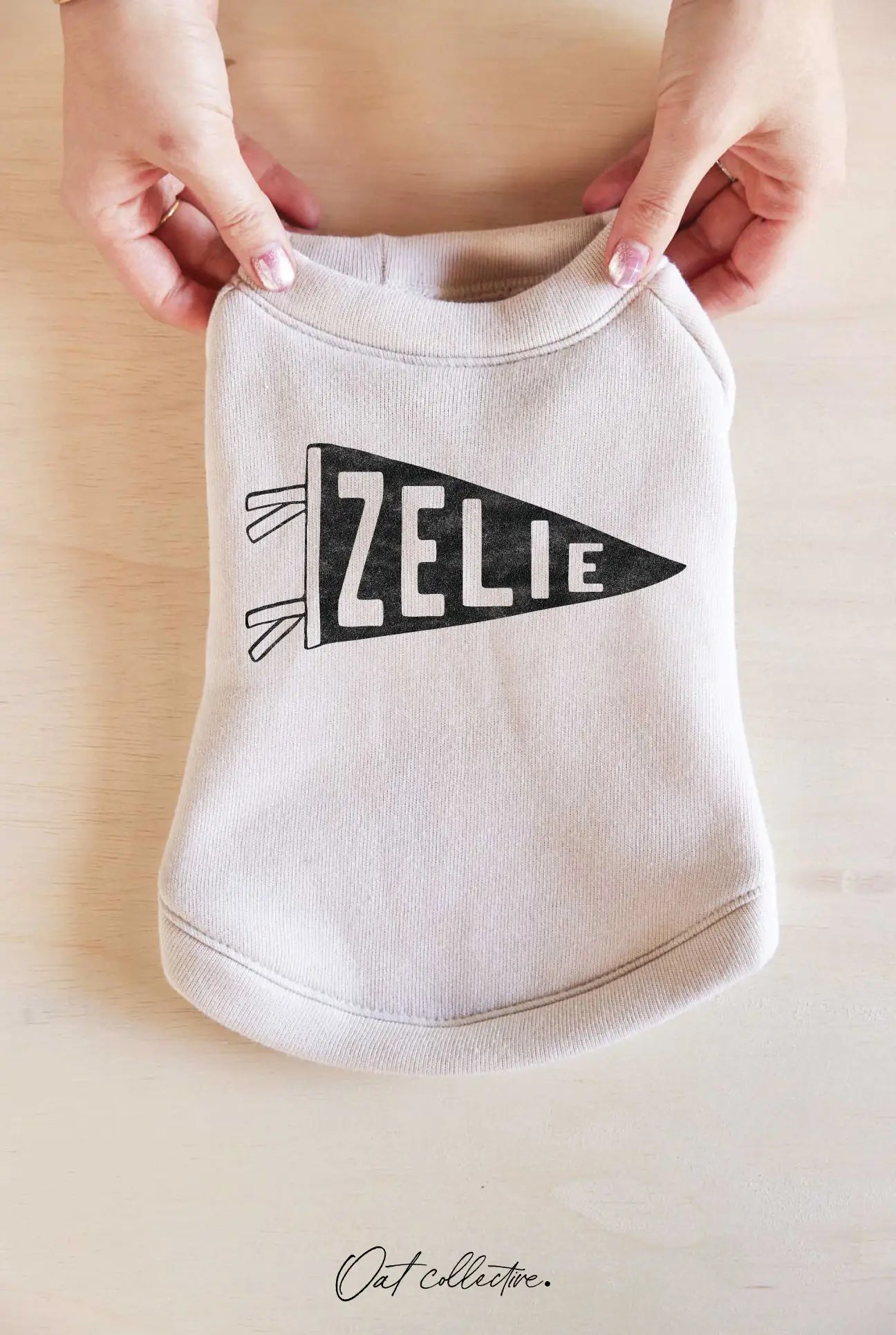 Custom 'ZELIE' Pet Sweatshirt