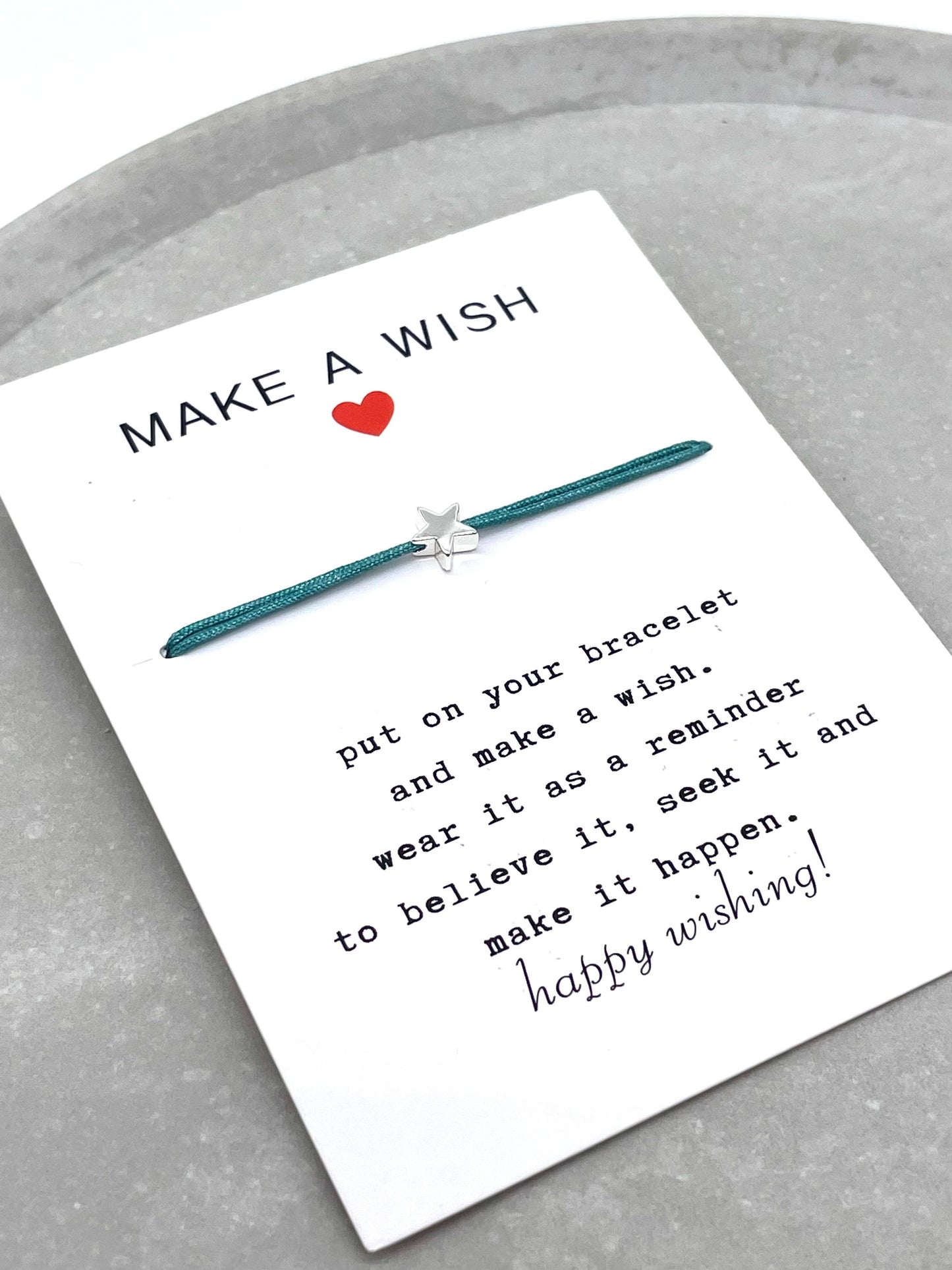 Make A Wish Charm Bracelet