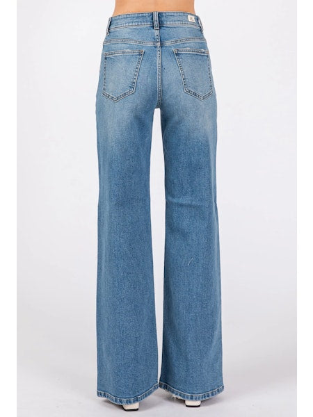 LTJ Gia Almost Rigid Slouch Wide Leg Jean