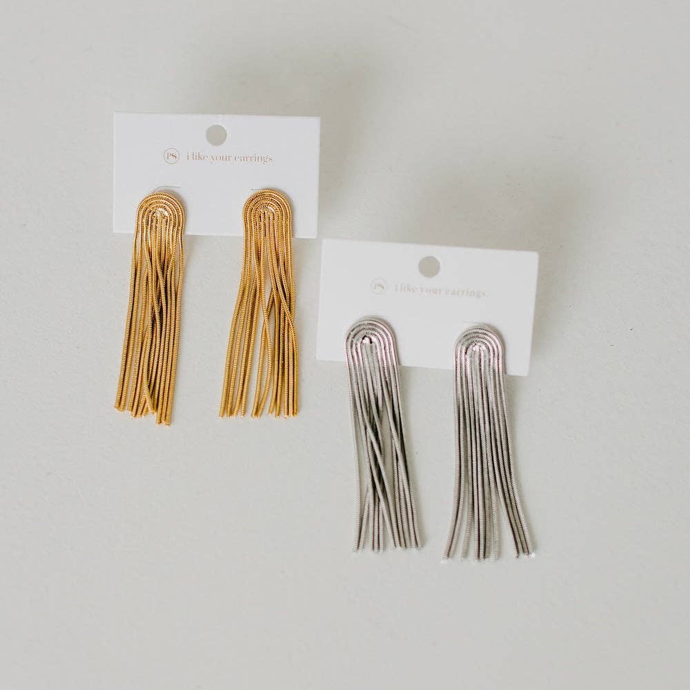 Dazzling Tassel Earrings