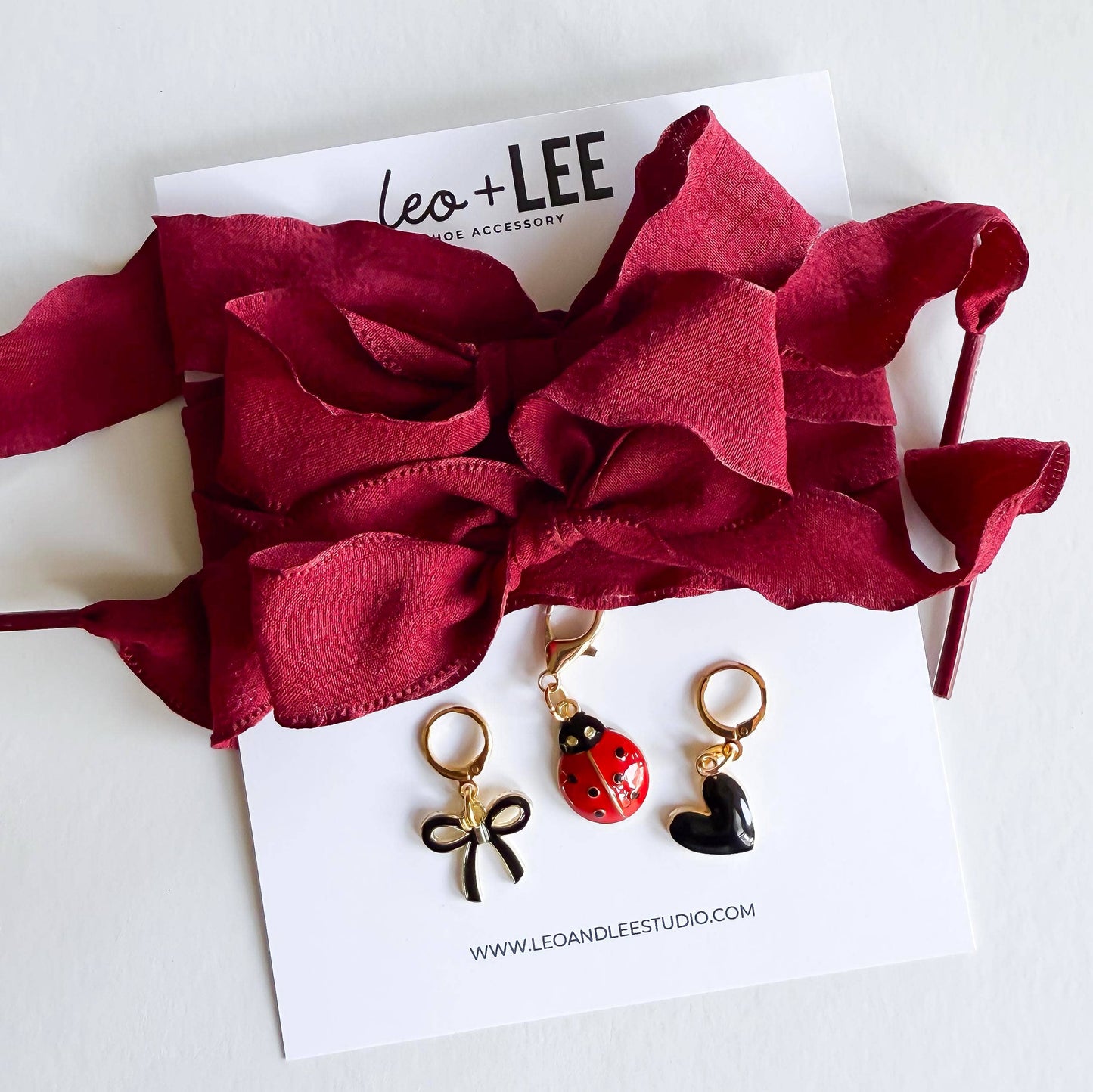 Sneaker Charm and Lace Sets