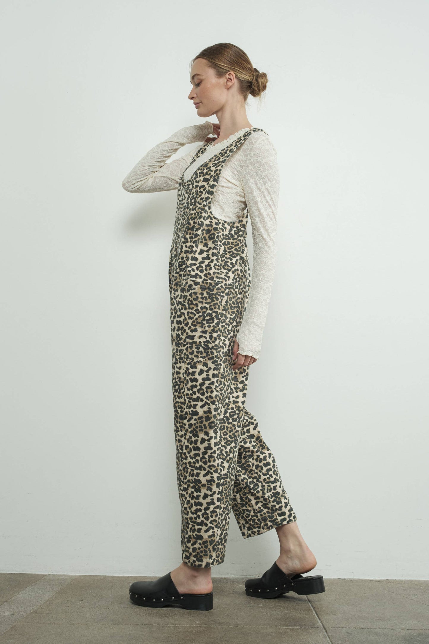 Leopard Print Jumpsuit