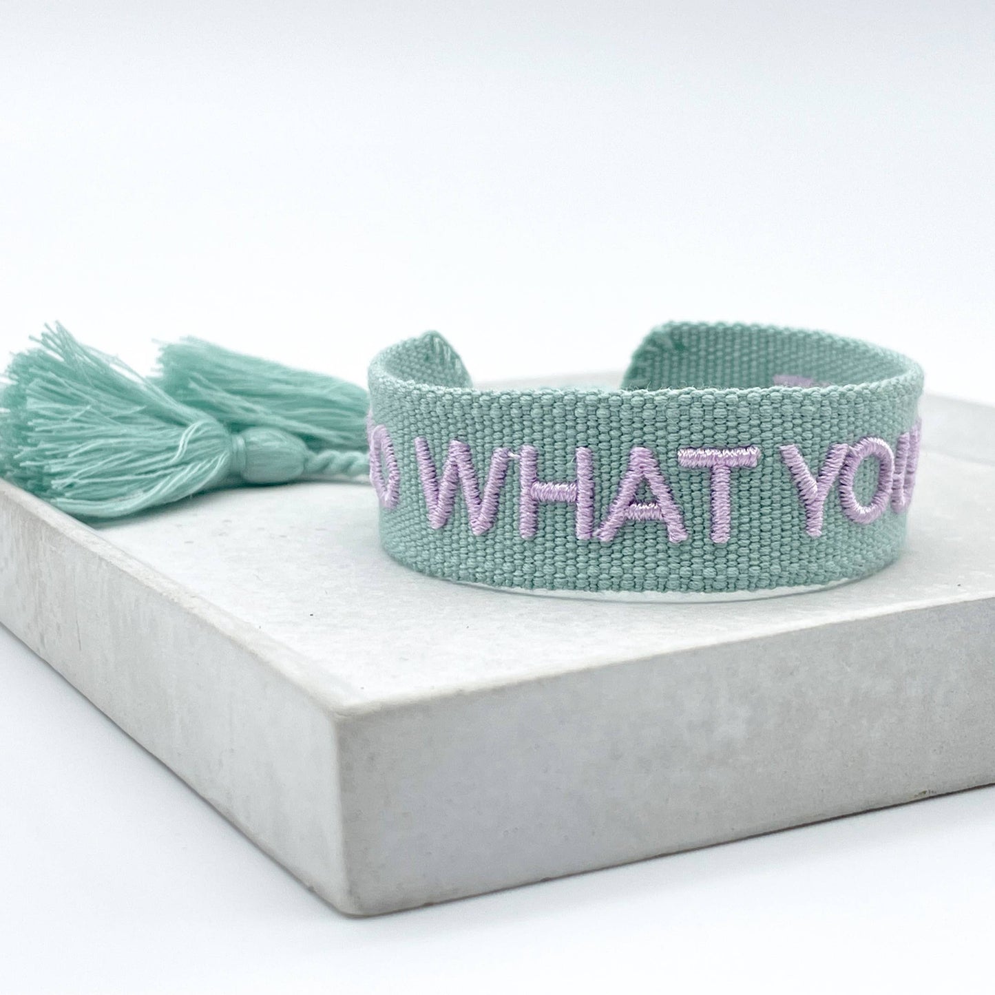 Woven Embroidered Statement Bracelets