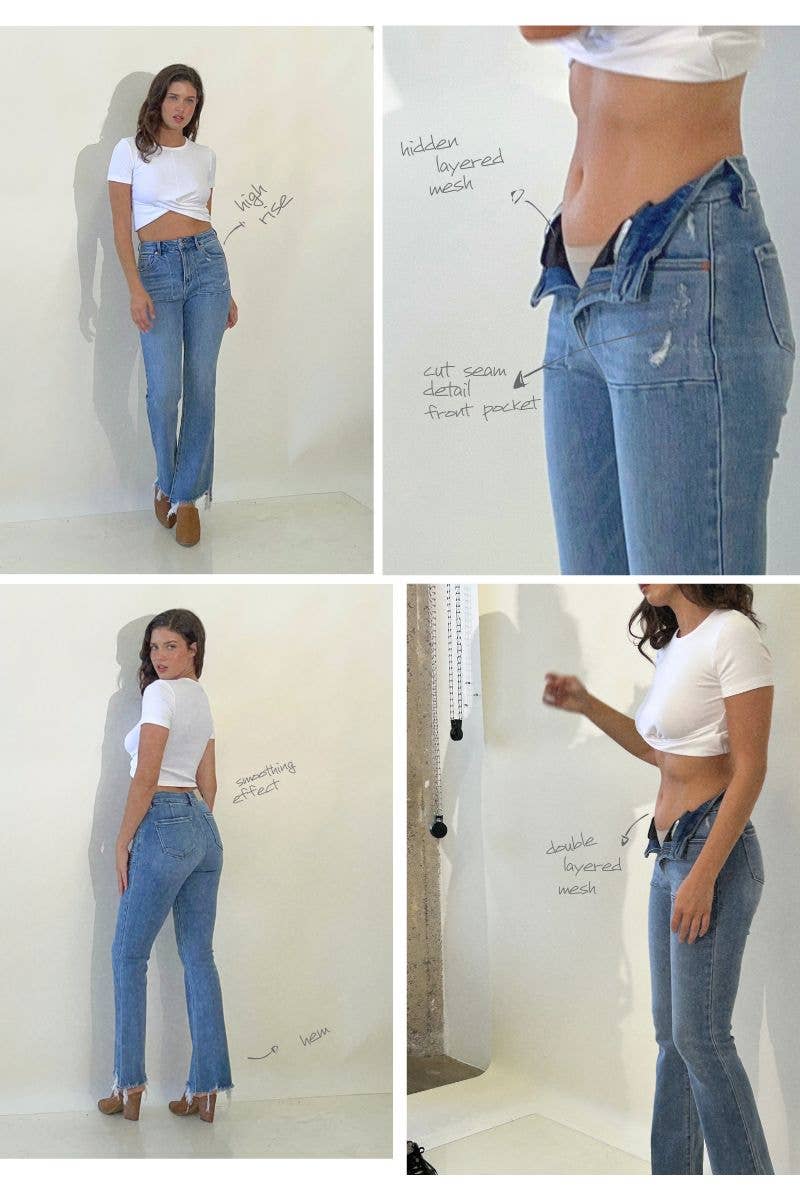Tummy Control Holly Flare Jeans
