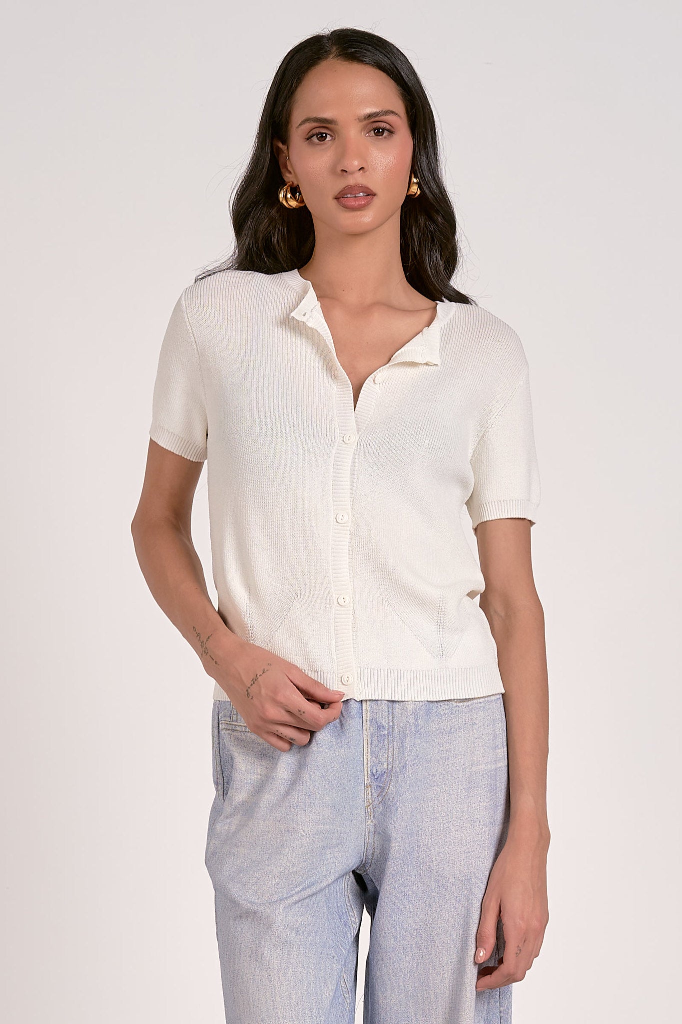 Short Sleeve Cardigan