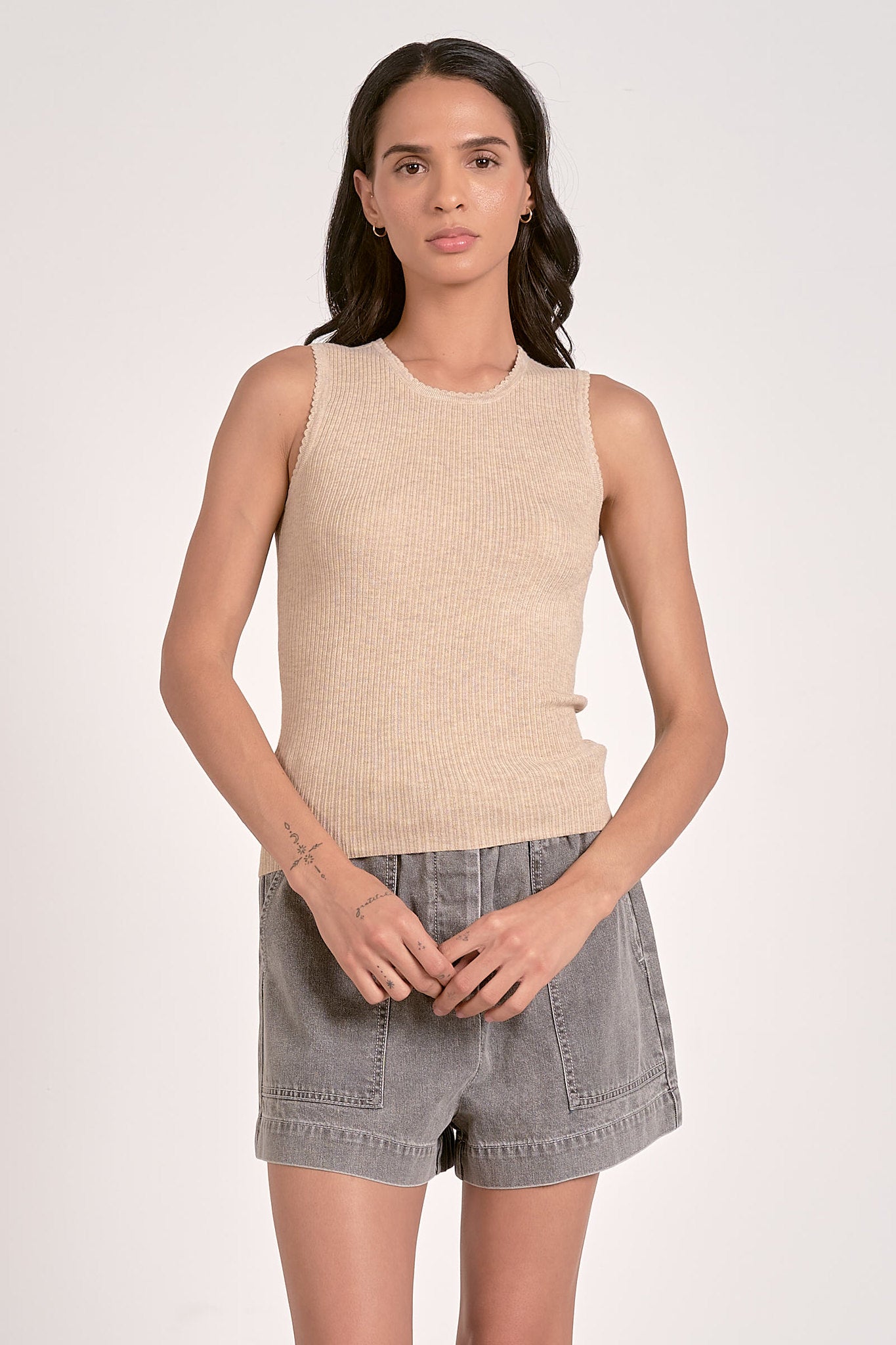Ribbed Knit Tank