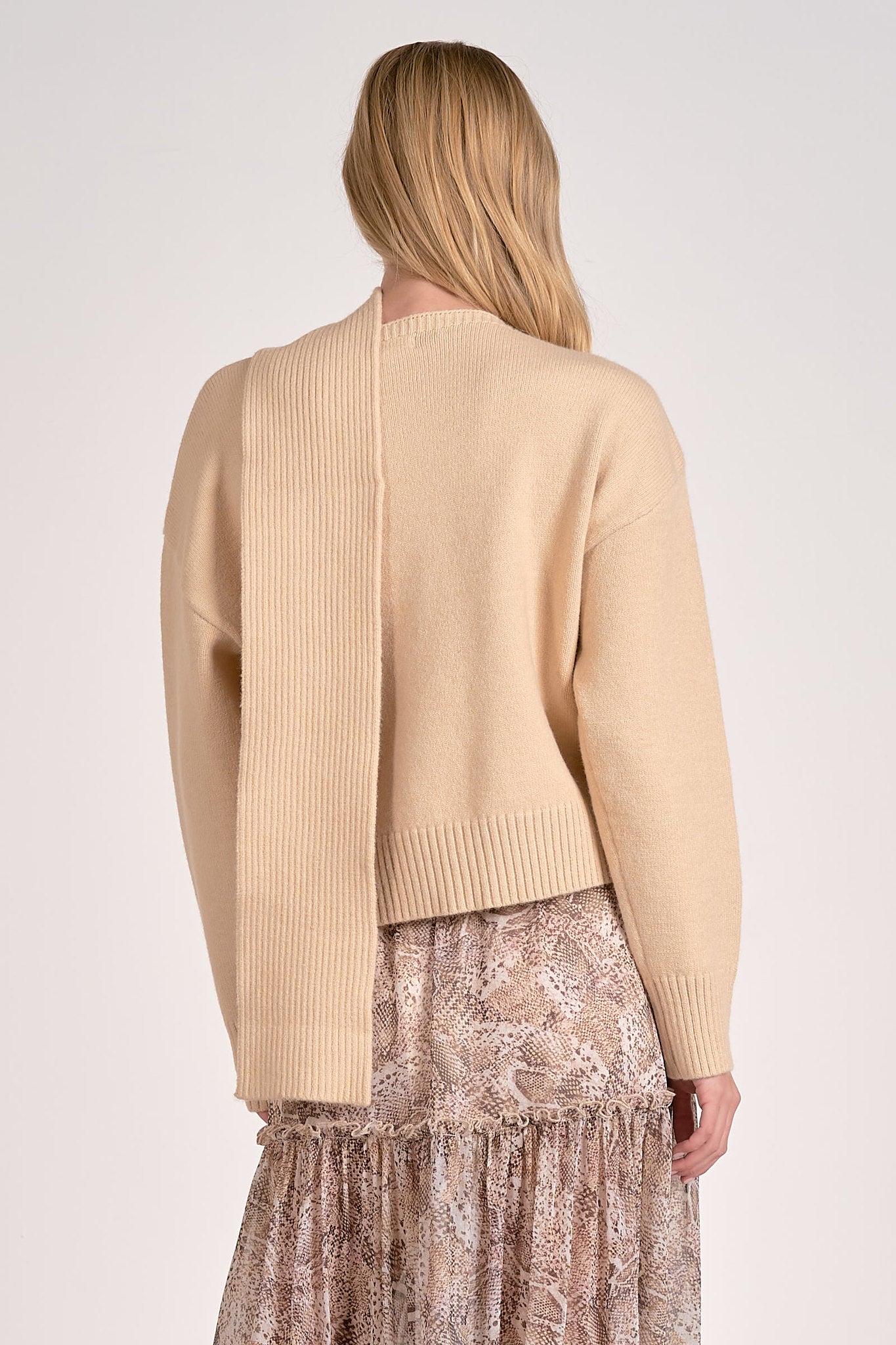 Brooke Scarf Sweater