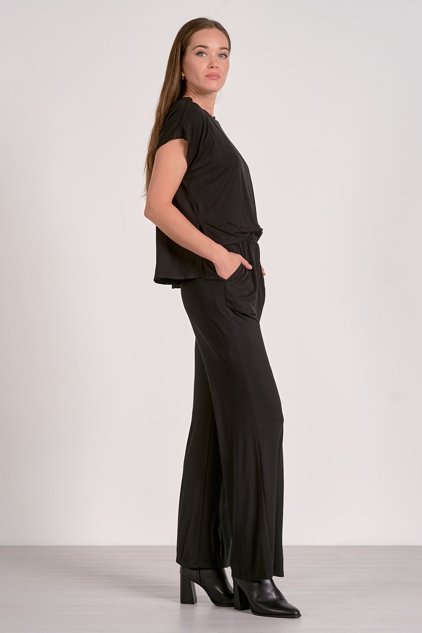 French Tuck Jumpsuit