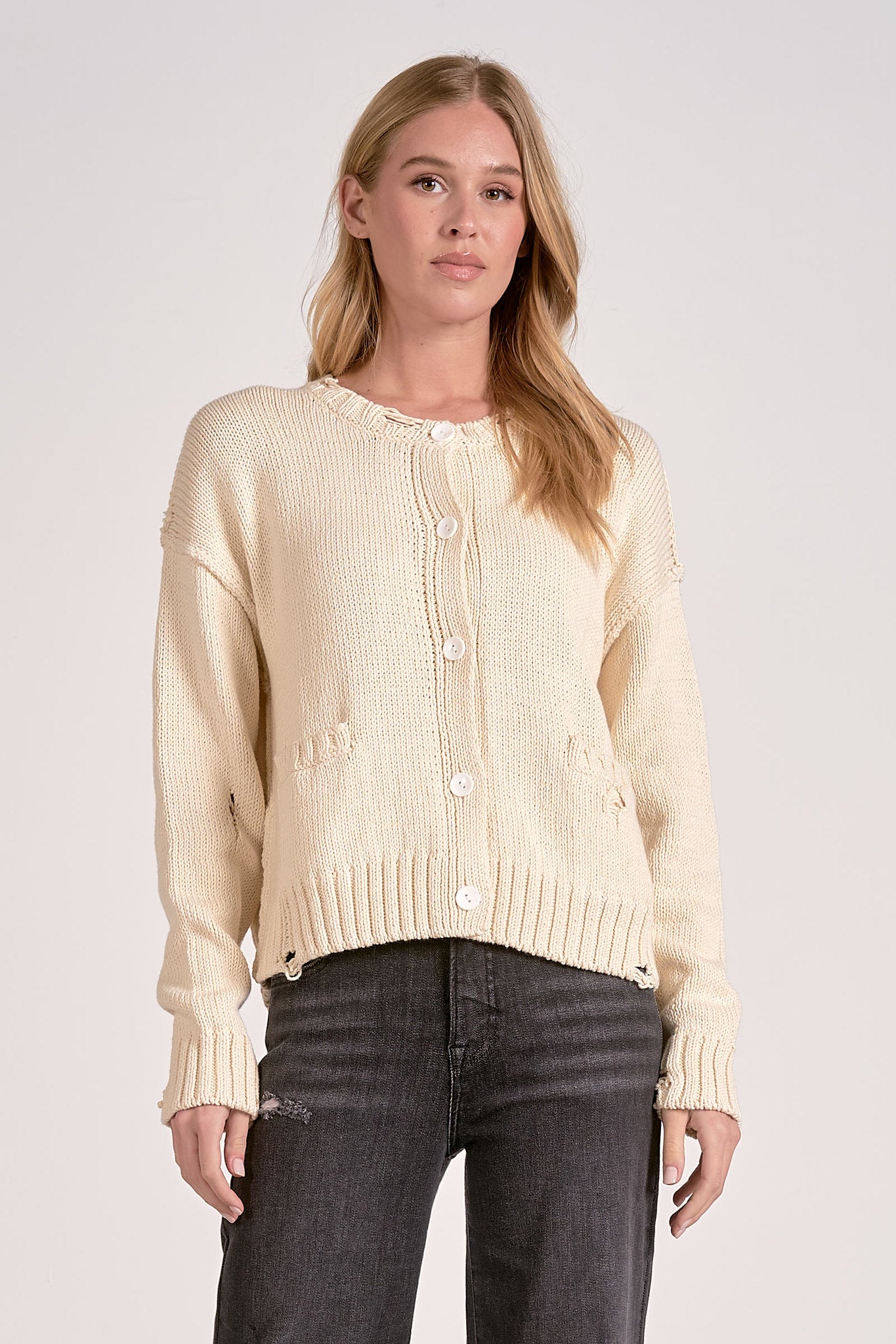 Distressed Cardigan