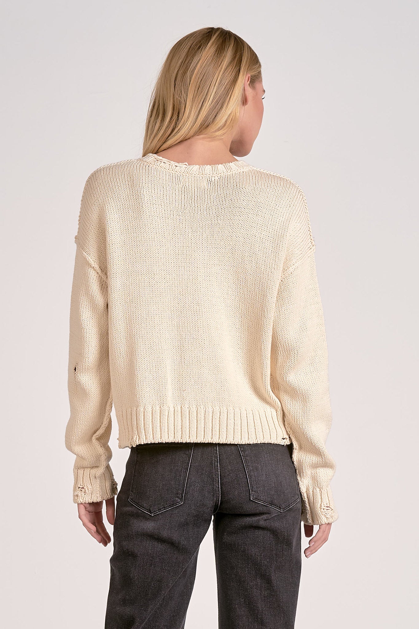 Distressed Cardigan