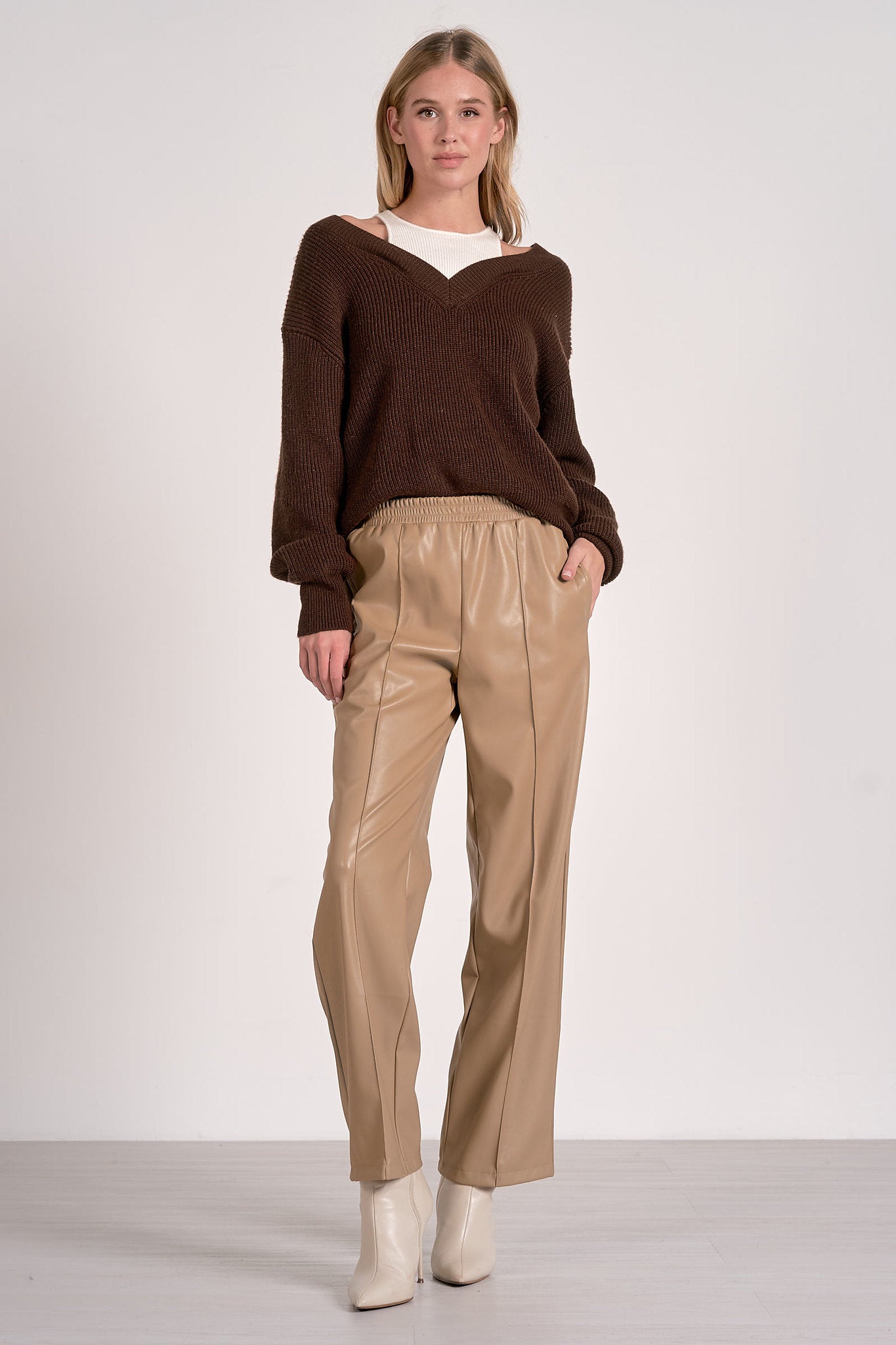 Layered Look Sweater