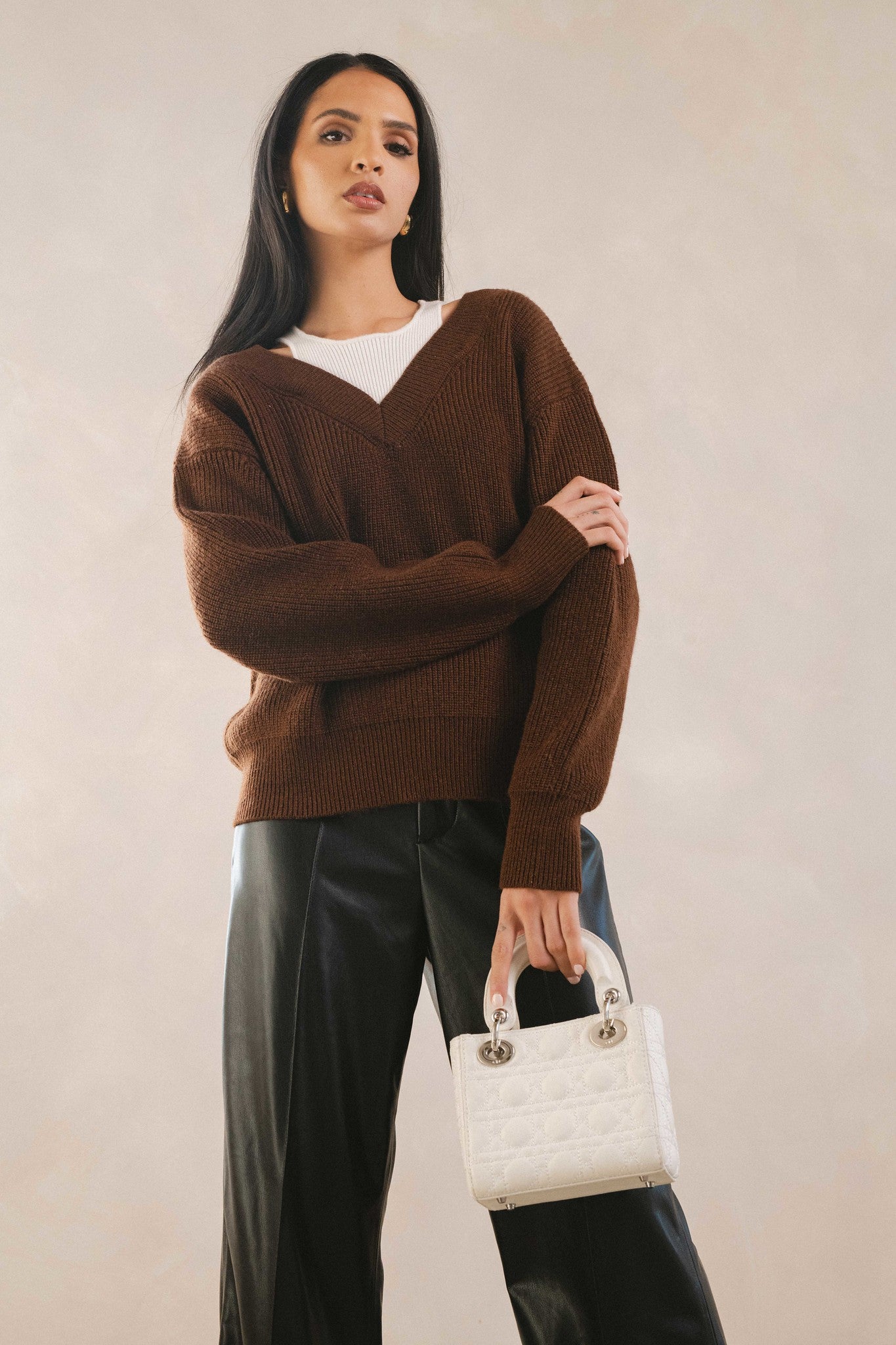 Layered Look Sweater