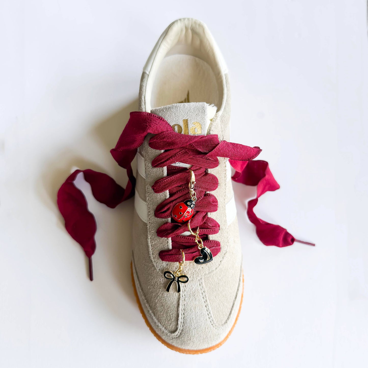 Sneaker Charm and Lace Sets