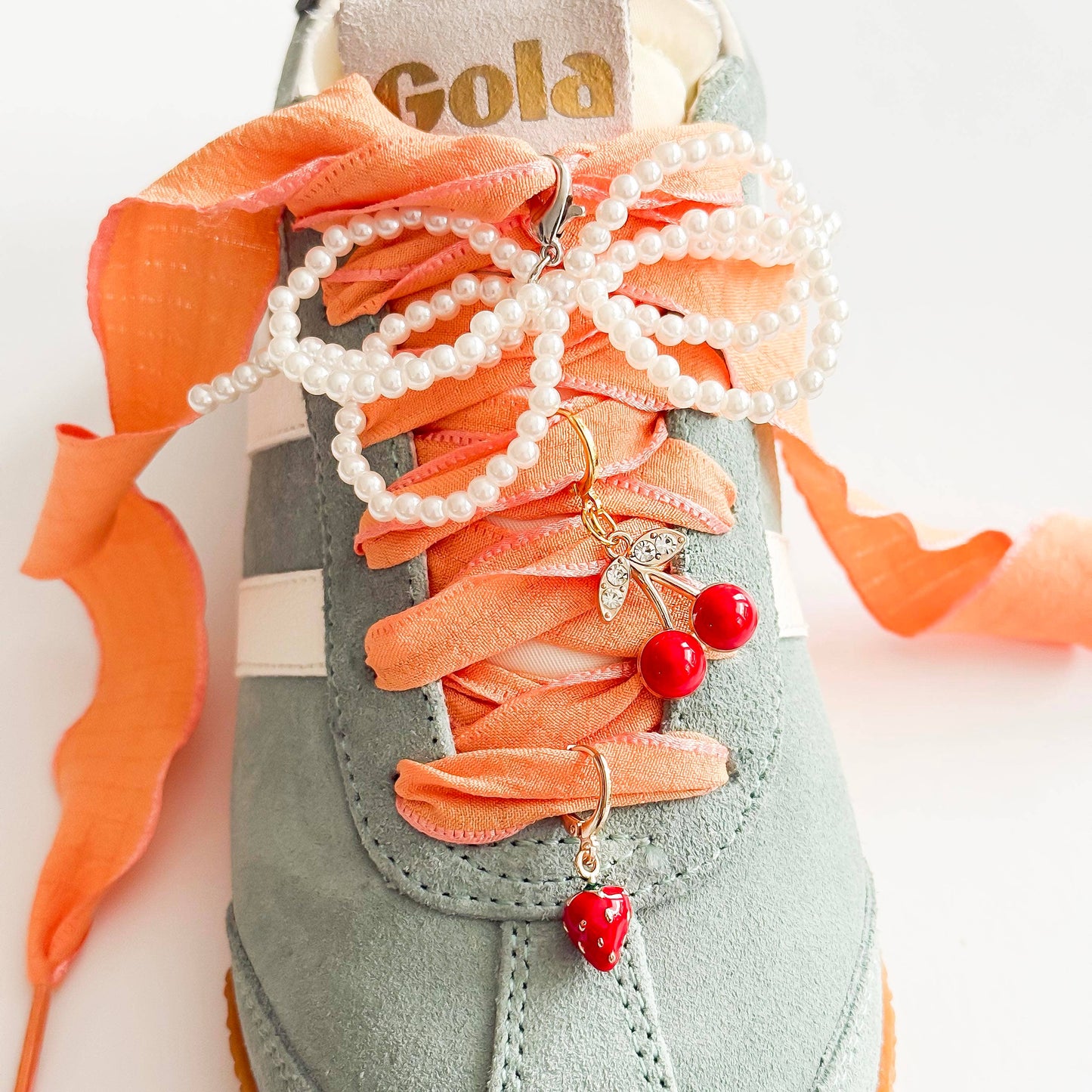 Sneaker Charm and Lace Sets