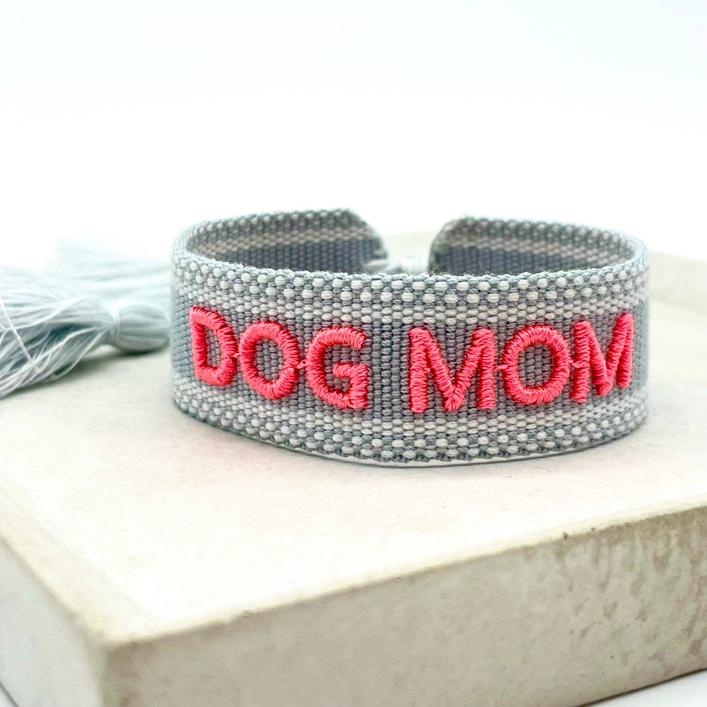Woven Embroidered Statement Bracelets