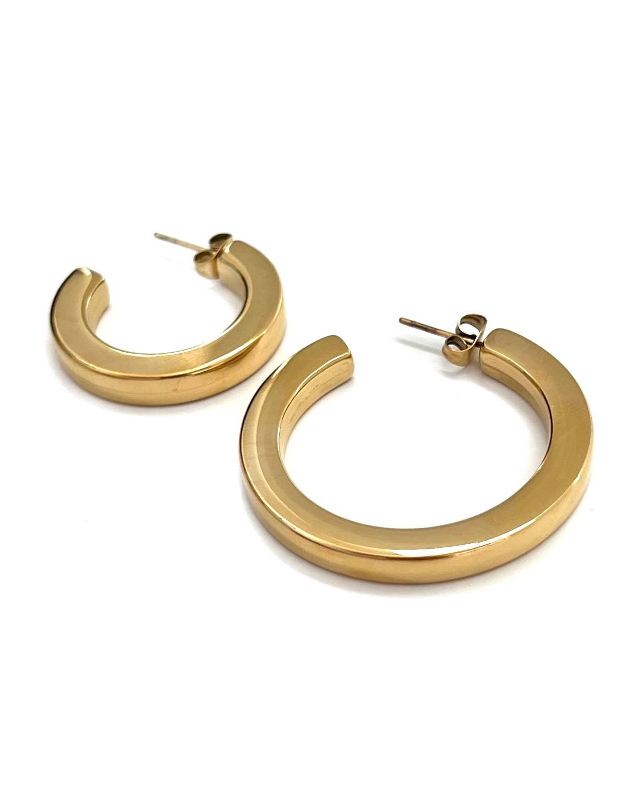 Eilish Everyday Gold Hoops