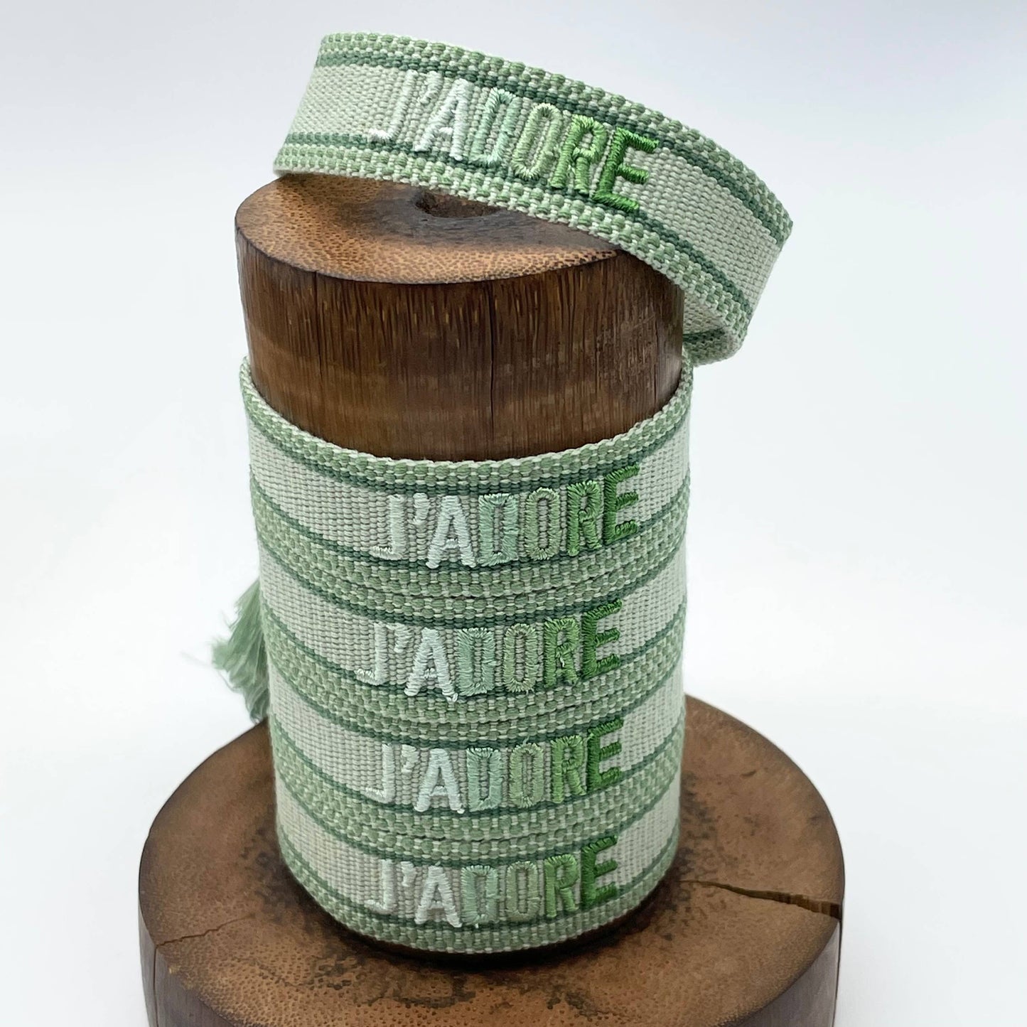 Woven Embroidered Statement Bracelets