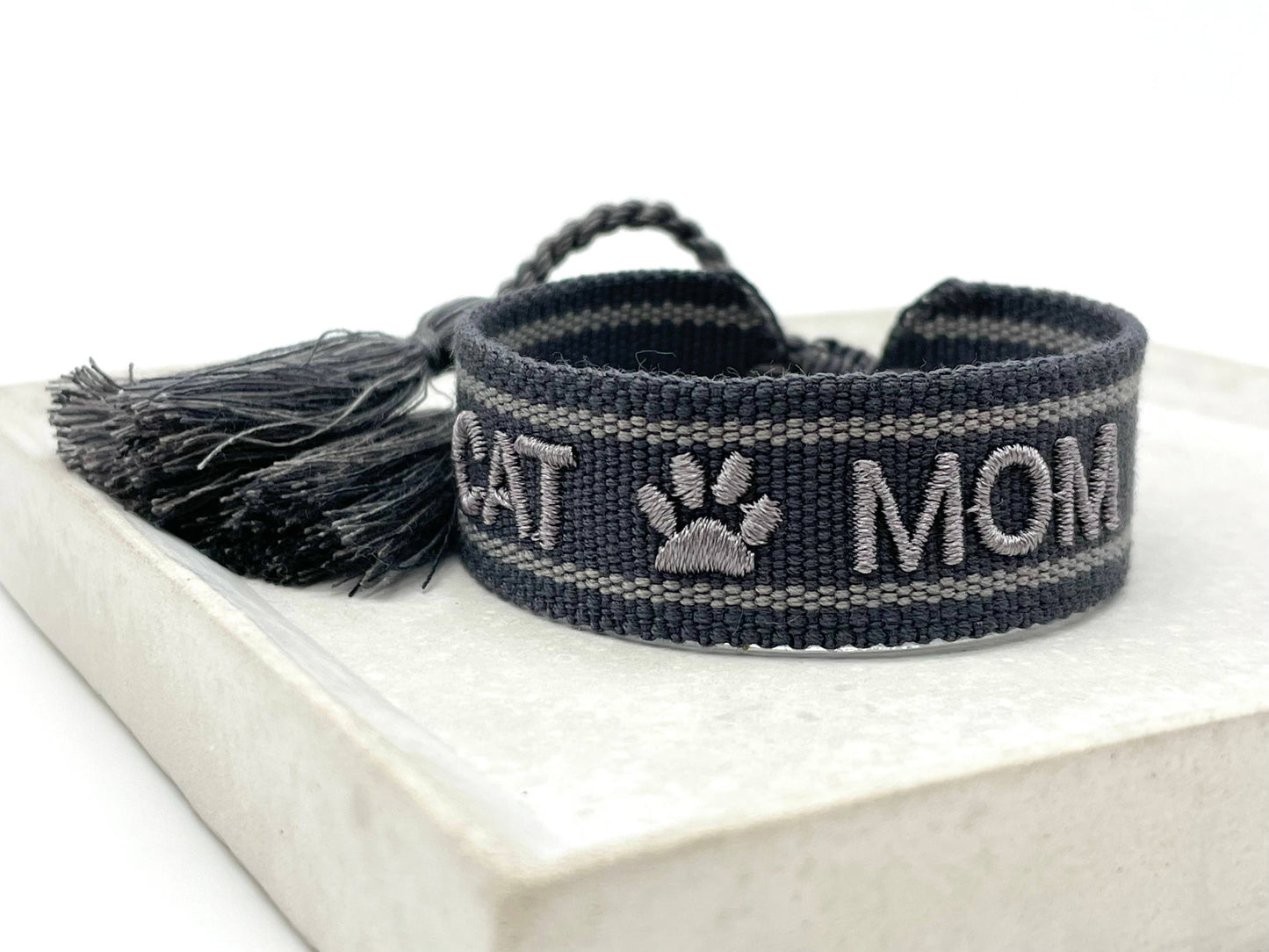 Woven Embroidered Statement Bracelets