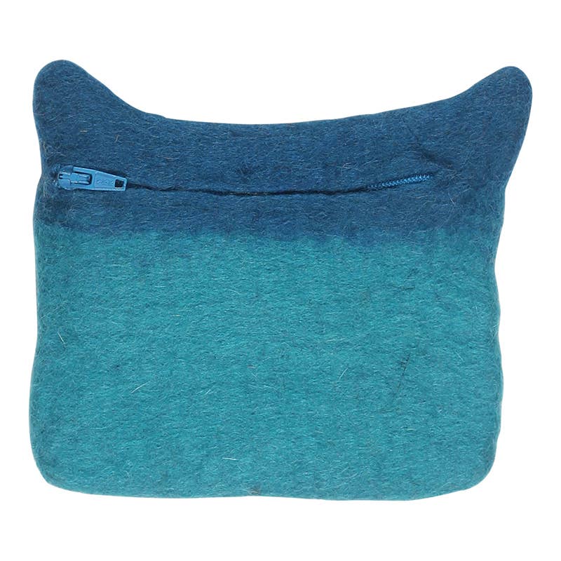 Owl Wool Felt Coin Purse