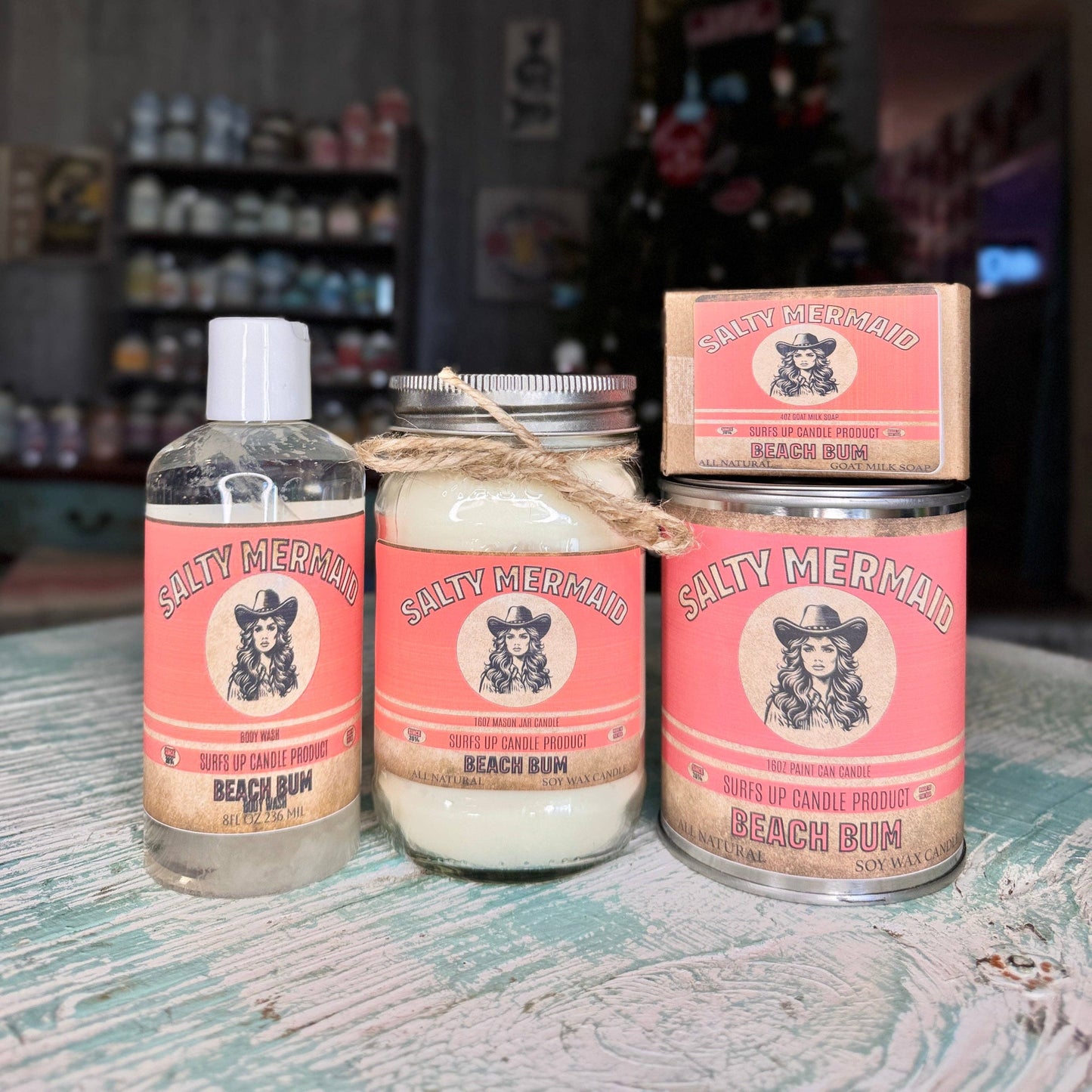 Beach Bum Salty Mermaid Body Wash