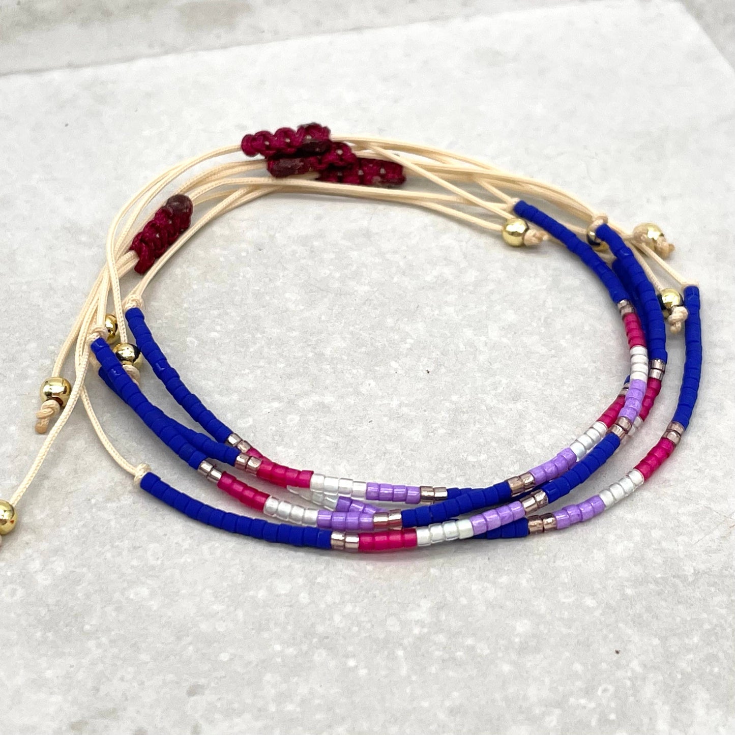 Japanese Seed Beaded Bracelet