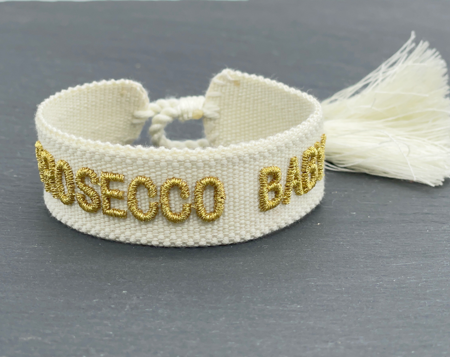 Woven Embroidered Statement Bracelets