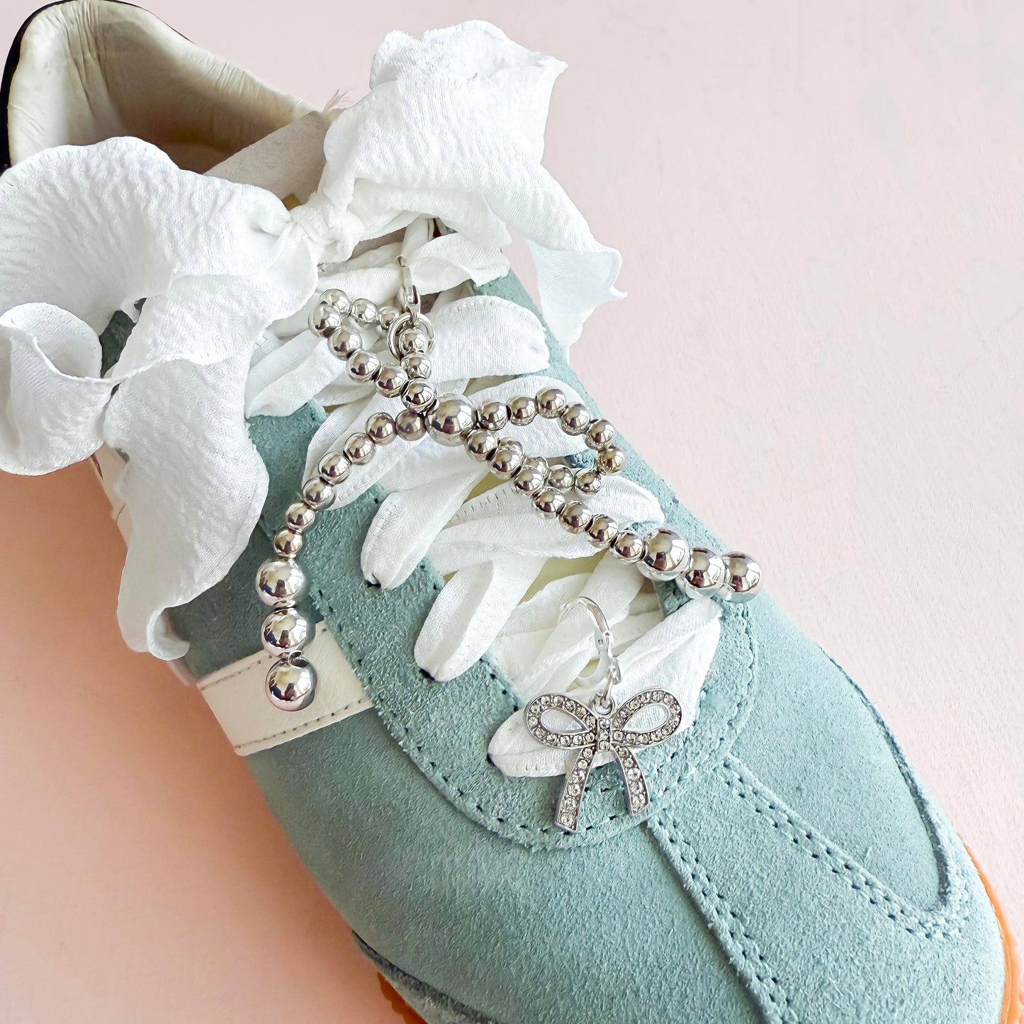 Sneaker Charm and Lace Sets
