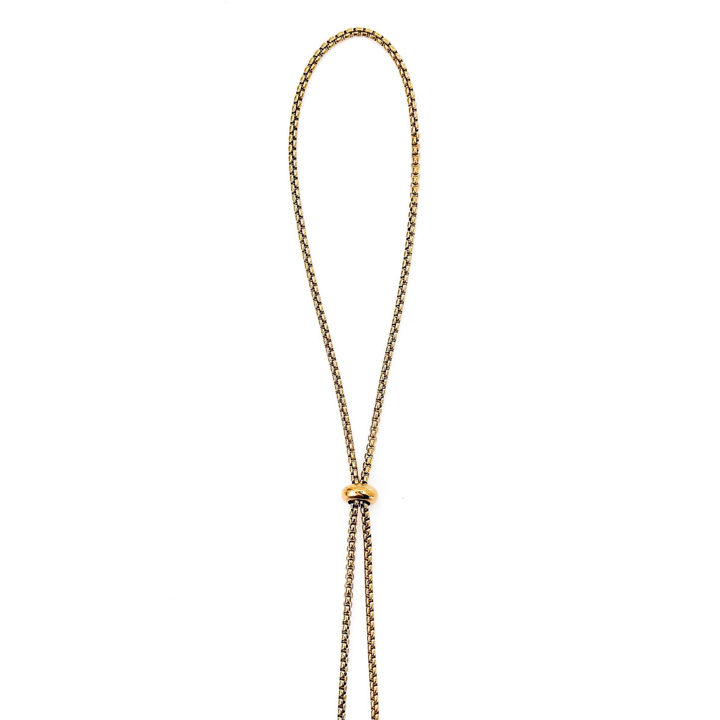 Halsey Sliding Bead Lariat Necklace