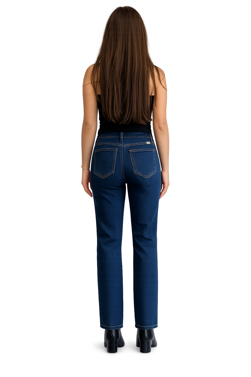 Petite Slim Straight Jean in Levi
