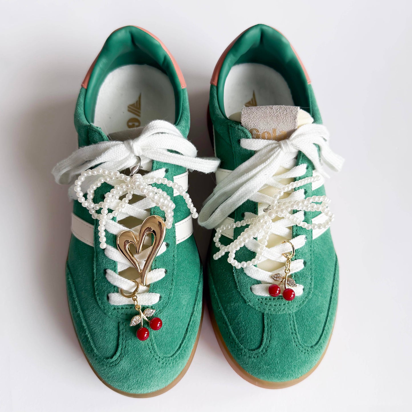 Sneaker Charm and Lace Sets