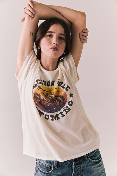 Jackson Hole Sunset Tee