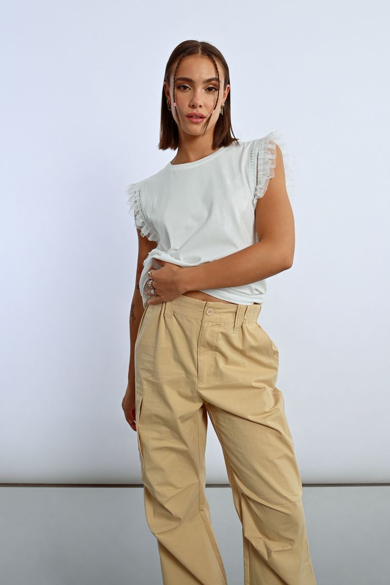 Ruffle Tee