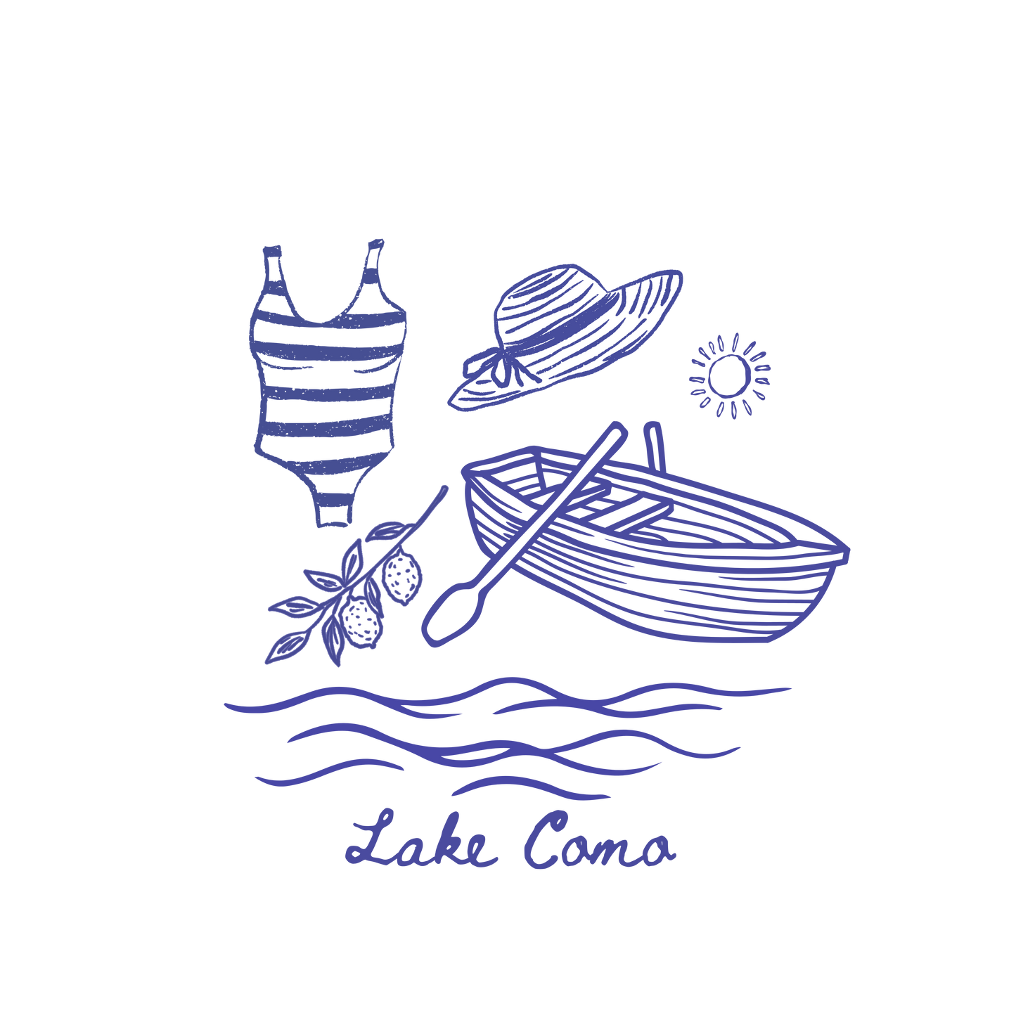 Lake Como Graphic Tee