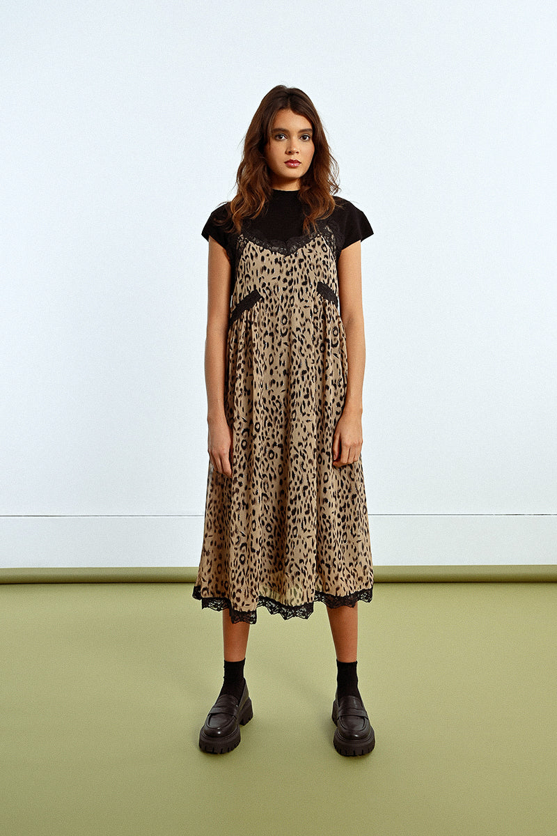 Leopard Print Dress