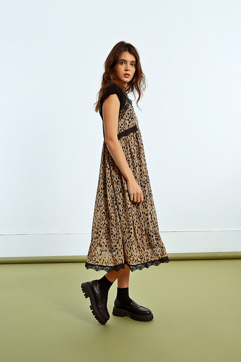Leopard Print Dress