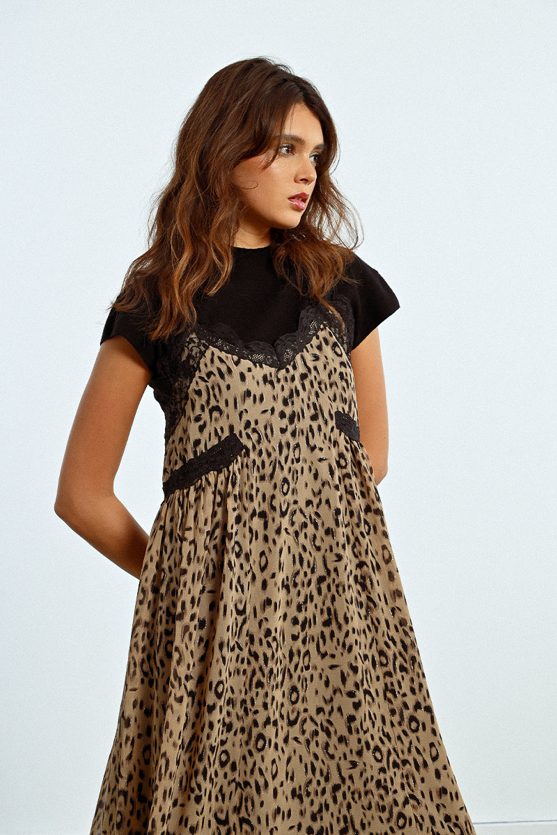 Leopard Print Dress