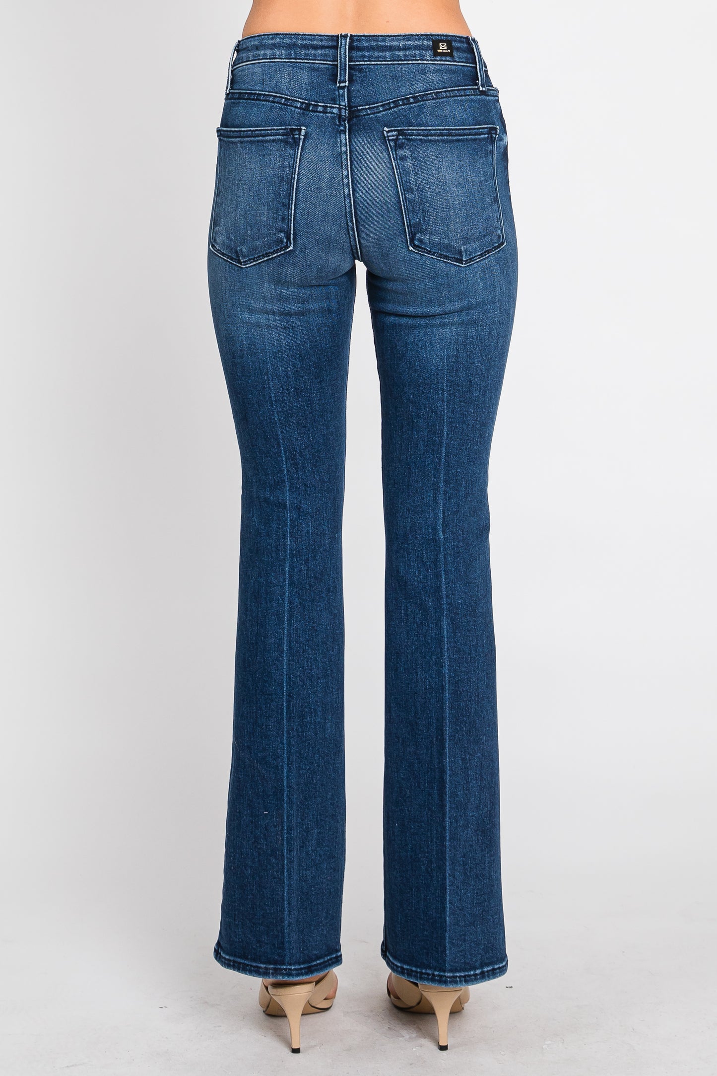LTJ Bella Whisker Flare Jeans