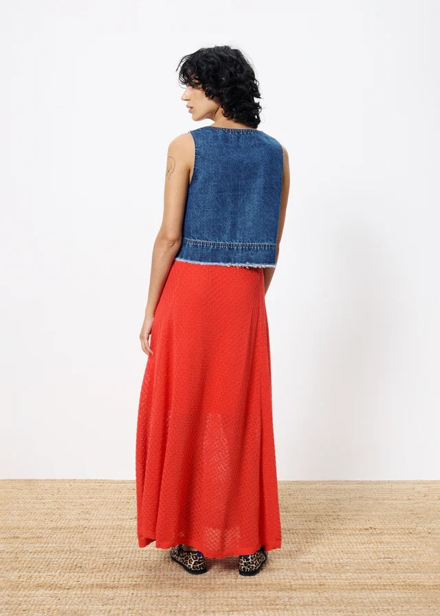 Dafne Denim Top