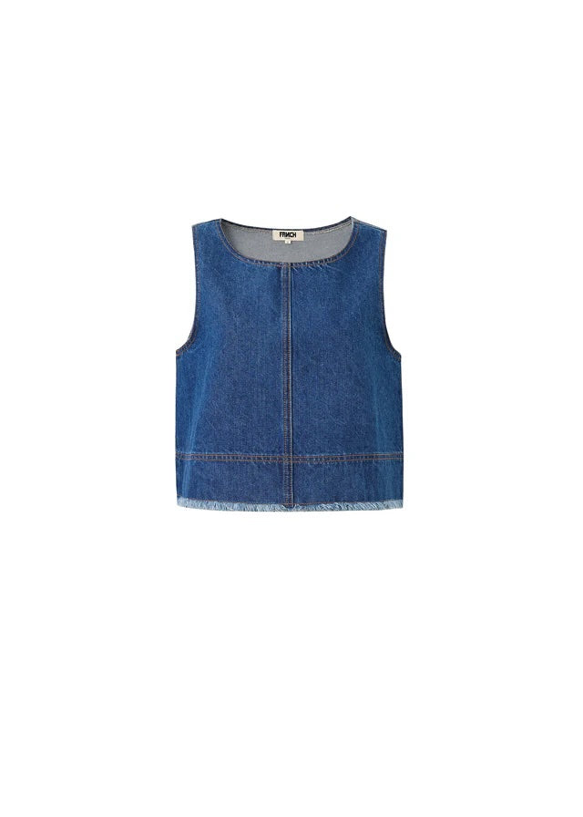 Dafne Denim Top